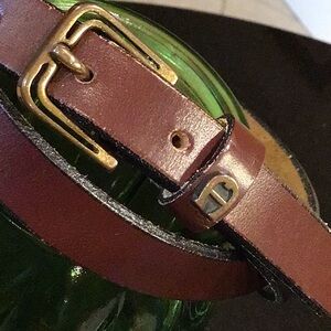 Vintage Etienne Aigner, leather belt